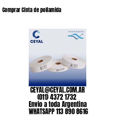 Comprar Cinta de poliamida