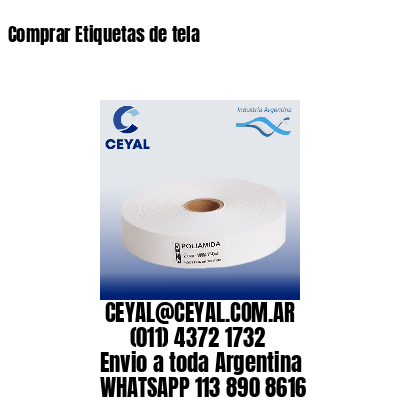 Comprar Etiquetas de tela