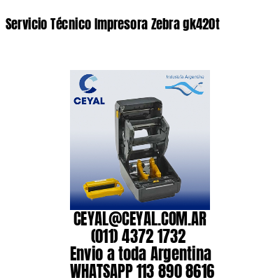 Servicio Técnico Impresora Zebra gk420t