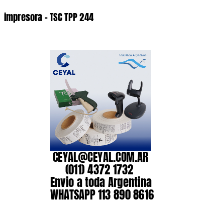 impresora – TSC TPP 244