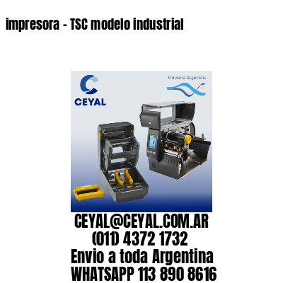 impresora – TSC modelo industrial