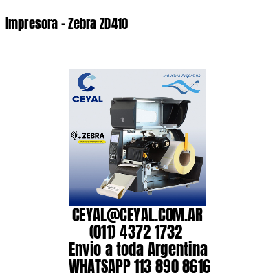 impresora – Zebra ZD410