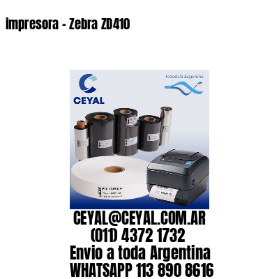 impresora – Zebra ZD410