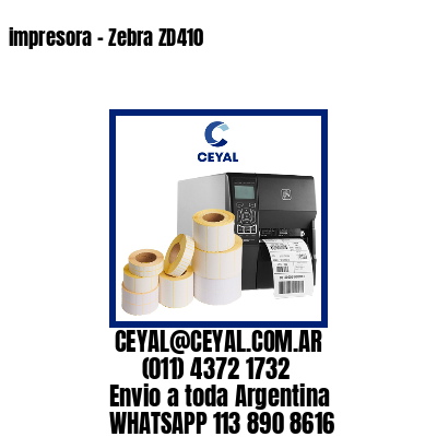 impresora – Zebra ZD410