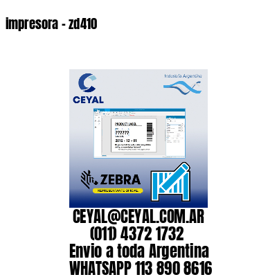 impresora – zd410