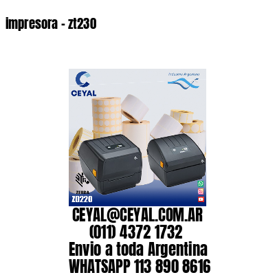 impresora – zt230