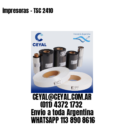 impresoras – TSC 2410