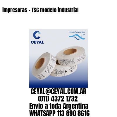 impresoras – TSC modelo industrial