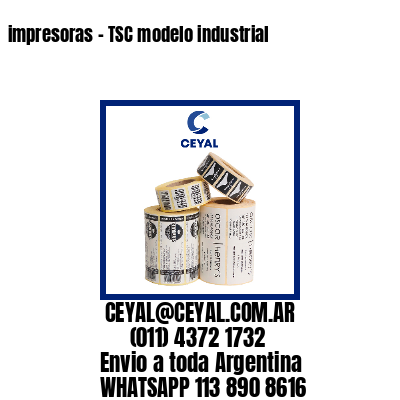 impresoras – TSC modelo industrial