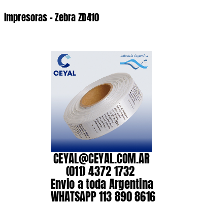 impresoras – Zebra ZD410