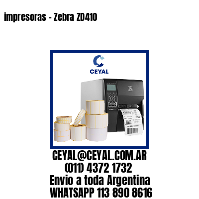 impresoras – Zebra ZD410