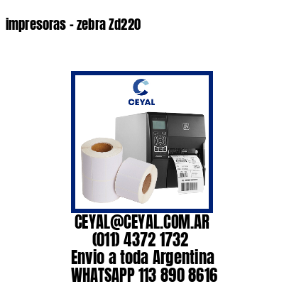 impresoras – zebra Zd220