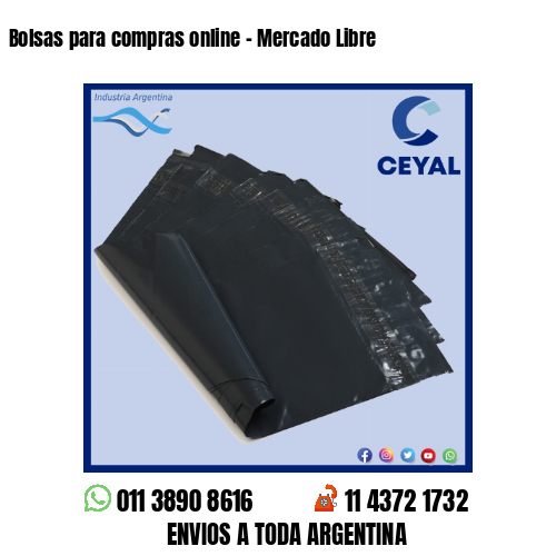 Bolsas para compras online – Mercado Libre