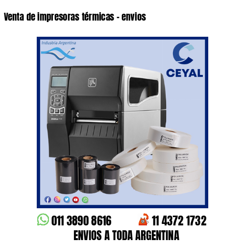 Venta de impresoras térmicas – envios