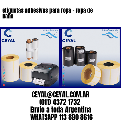 etiquetas adhesivas para ropa – ropa de baño