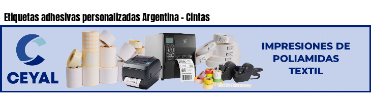 Etiquetas adhesivas personalizadas Argentina - Cintas