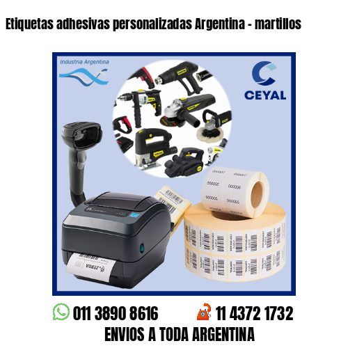 Etiquetas adhesivas personalizadas Argentina – martillos