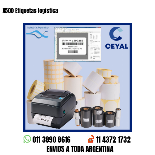 X500 Etiquetas logistica