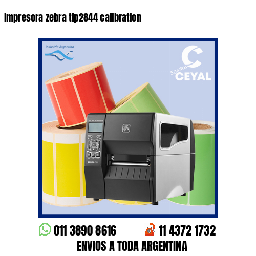 impresora zebra tlp2844 calibration