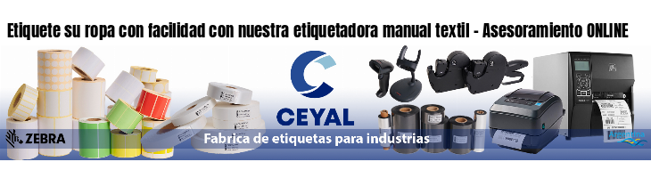 Etiquete su ropa con facilidad con nuestra etiquetadora manual textil - Asesoramiento ONLINE