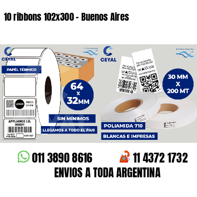 10 ribbons 102x300 - Buenos Aires