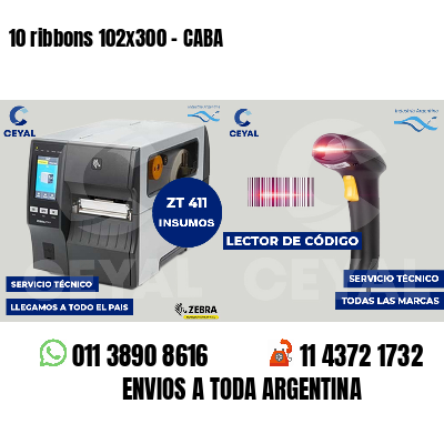 10 ribbons 102x300 - CABA
