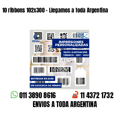 10 ribbons 102x300 - Llegamos a toda Argentina