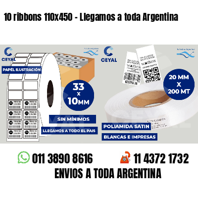 10 ribbons 110x450 - Llegamos a toda Argentina