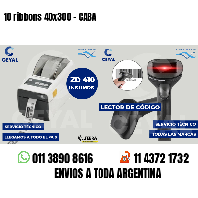 10 ribbons 40x300 - CABA