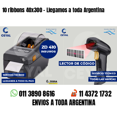 10 ribbons 40x300 - Llegamos a toda Argentina