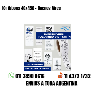 10 ribbons 40x450 - Buenos Aires