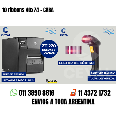10 ribbons 40x74 - CABA