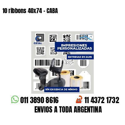 10 ribbons 40x74 - CABA
