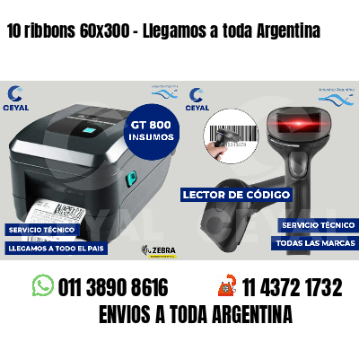 10 ribbons 60x300 - Llegamos a toda Argentina