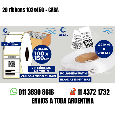 20 ribbons 102x450 - CABA