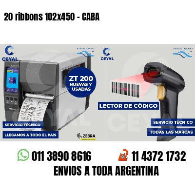 20 ribbons 102x450 - CABA