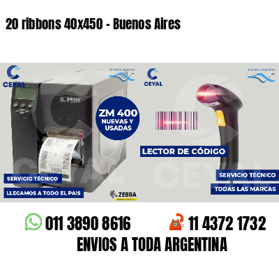 20 ribbons 40x450 - Buenos Aires