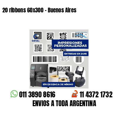 20 ribbons 60x300 - Buenos Aires