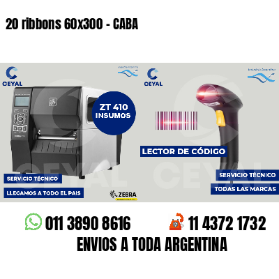 20 ribbons 60x300 - CABA
