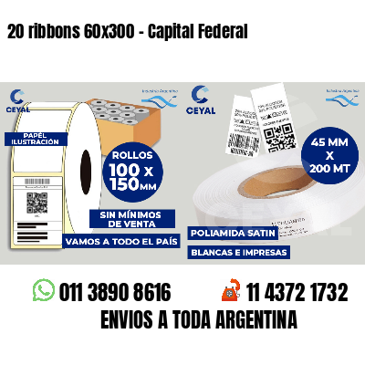 20 ribbons 60x300 - Capital Federal