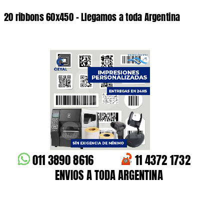 20 ribbons 60x450 - Llegamos a toda Argentina