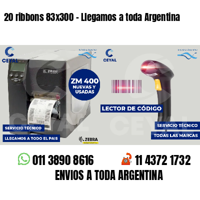 20 ribbons 83x300 - Llegamos a toda Argentina