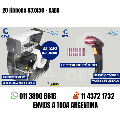 20 ribbons 83x450 - CABA