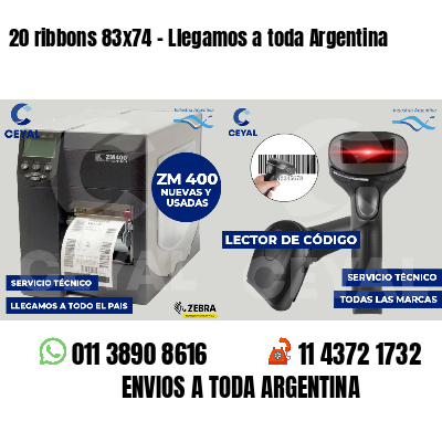 20 ribbons 83x74 - Llegamos a toda Argentina