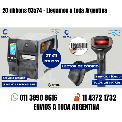 20 ribbons 83x74 - Llegamos a toda Argentina
