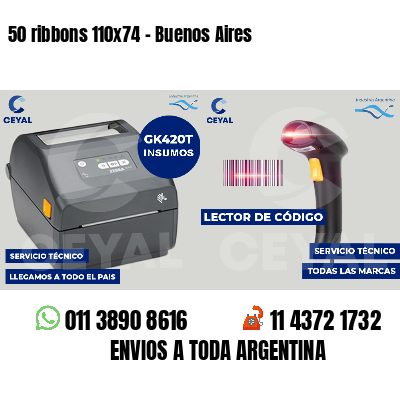 50 ribbons 110x74 - Buenos Aires