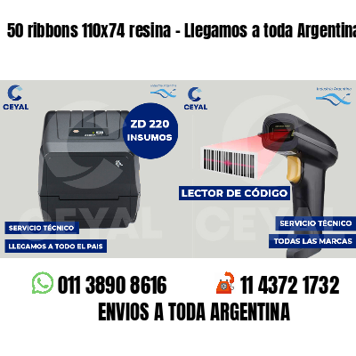 50 ribbons 110x74 resina - Llegamos a toda Argentina