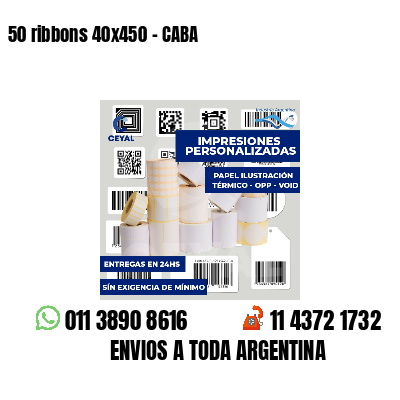 50 ribbons 40x450 - CABA