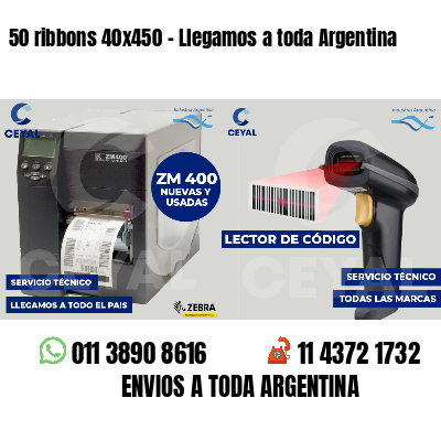 50 ribbons 40x450 - Llegamos a toda Argentina