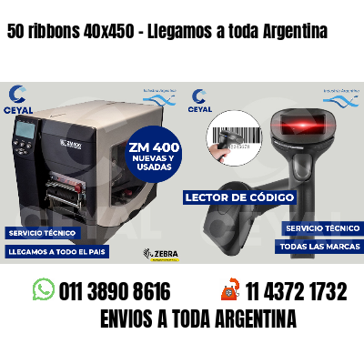 50 ribbons 40x450 - Llegamos a toda Argentina